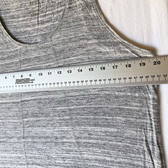 Gilligan & Omalley Women Sleepwear Soft Dress size L Sleeveless KneeLength Gray - Picture 2 of 7